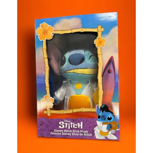 Disney Lilo & Stitch Elvis Alien Collector Plush 14” Toy Brand New With Gift Box - Picture 1 of 9